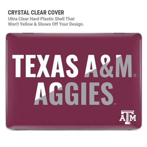 Texas A&M University Aggies MacBook Pro 14in (2021-24) Case plus Skin